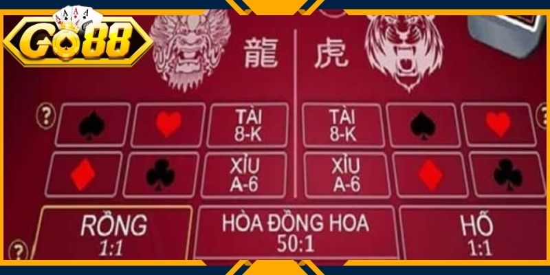 Hướng dẫn cách chơi rồng hổ Go88 online cơ bản dành cho người mới