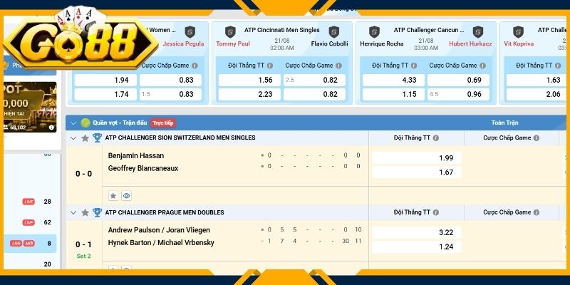 Tennis thuộc nhóm các môn thể thao cuốn hút, kịch tính và đẳng cấp